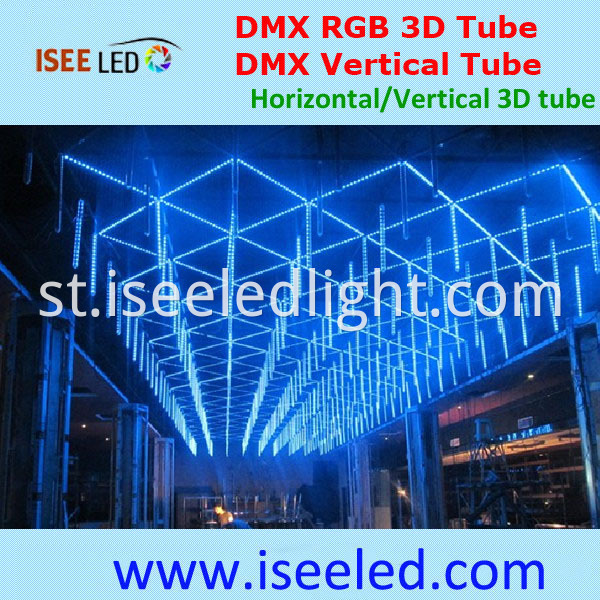 RGB DMX512 LED 3D Tube